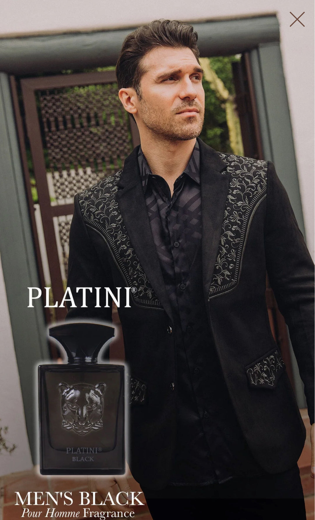 PLATINI BLACK COLOGNE