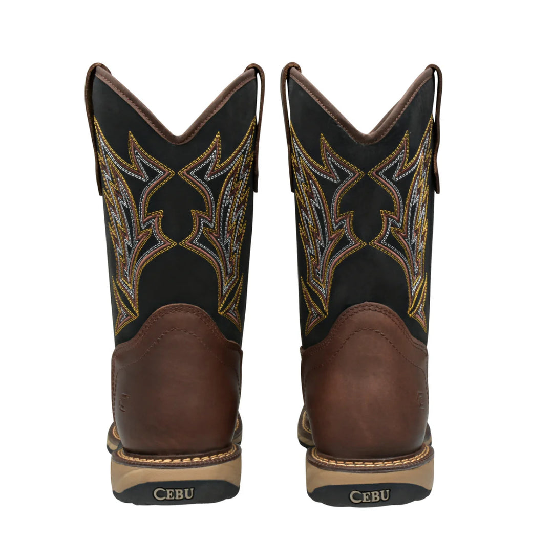 CEBU WATERPROOF SQUARE TOE BOOTS