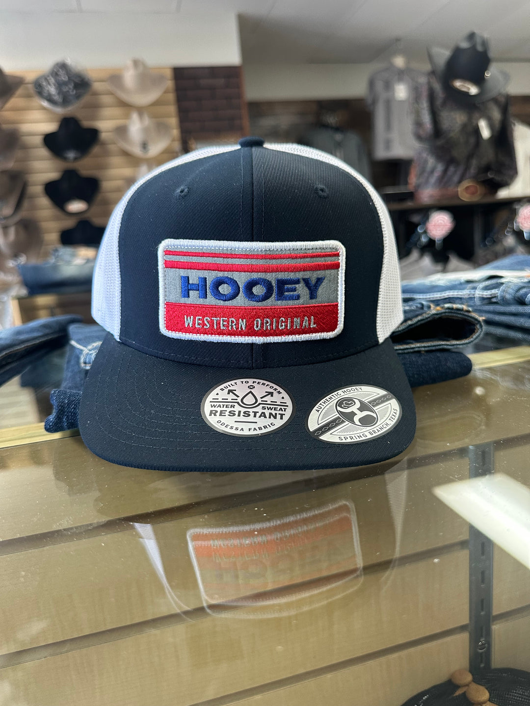 HOOEY WESTERN RED/BLU ORIGINAL SNAPBACK