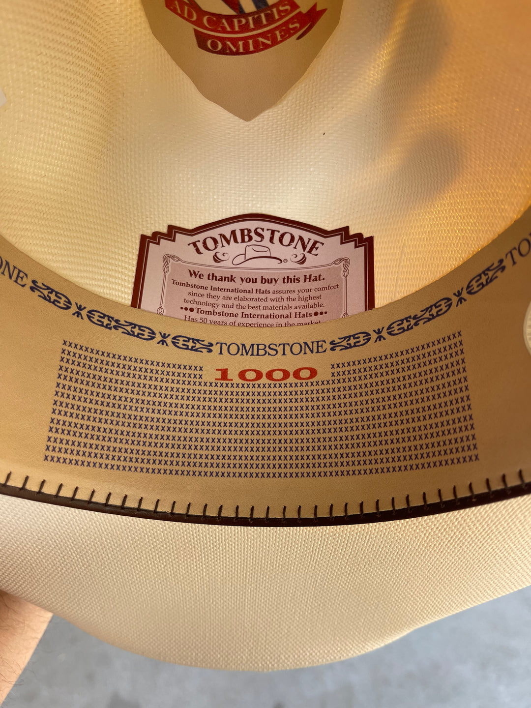 Tombstone 1000X Este Oeste (Straw)