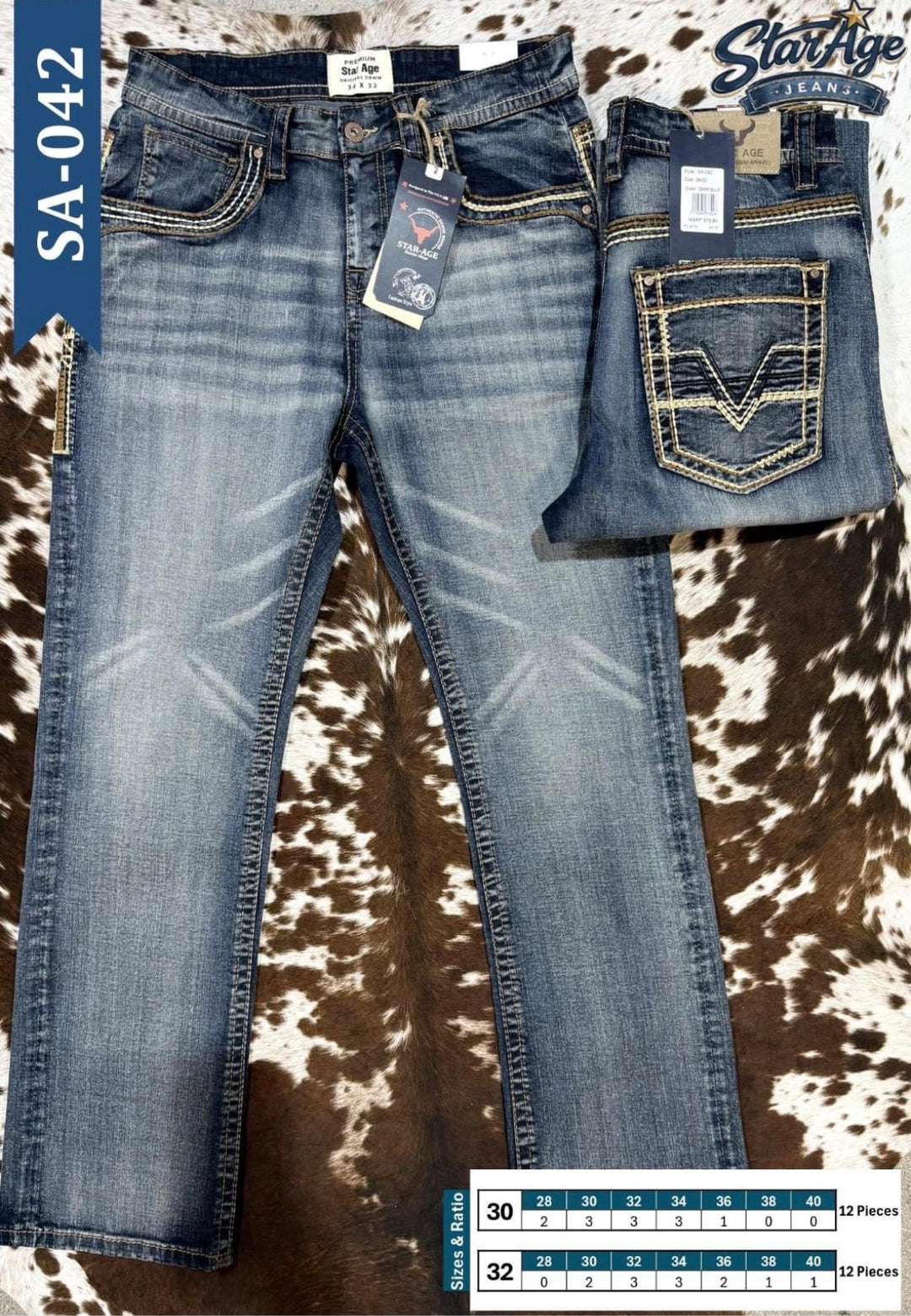 STARAGE JEANS DARK BLUE SA 042