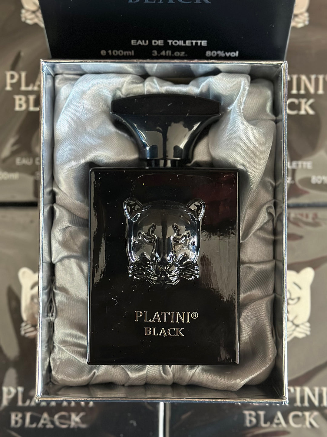 BLACK EAU DE TOILETTE BY PLATINI