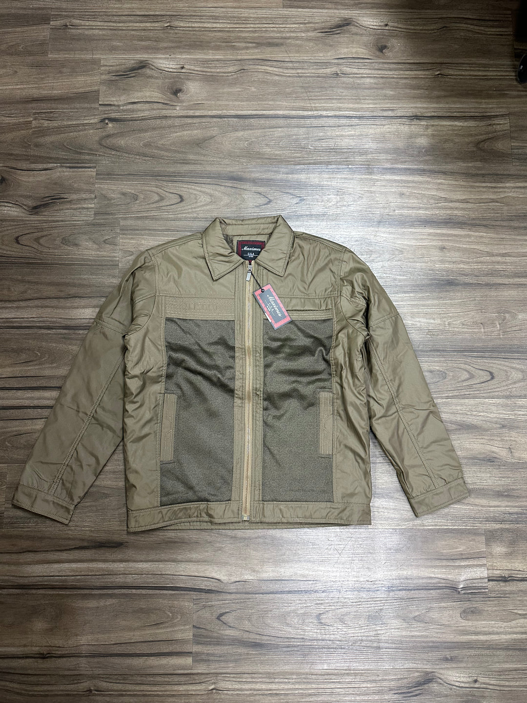 Máximos Brown Fieltro Jacket