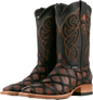 CHEDRON PIRARUCU SQUARE TOE BOOT