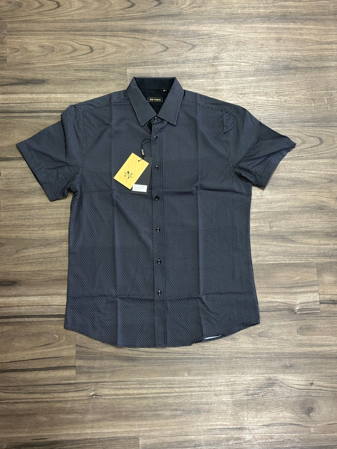 DeNikko Premium Short Sleeve Men Shirts