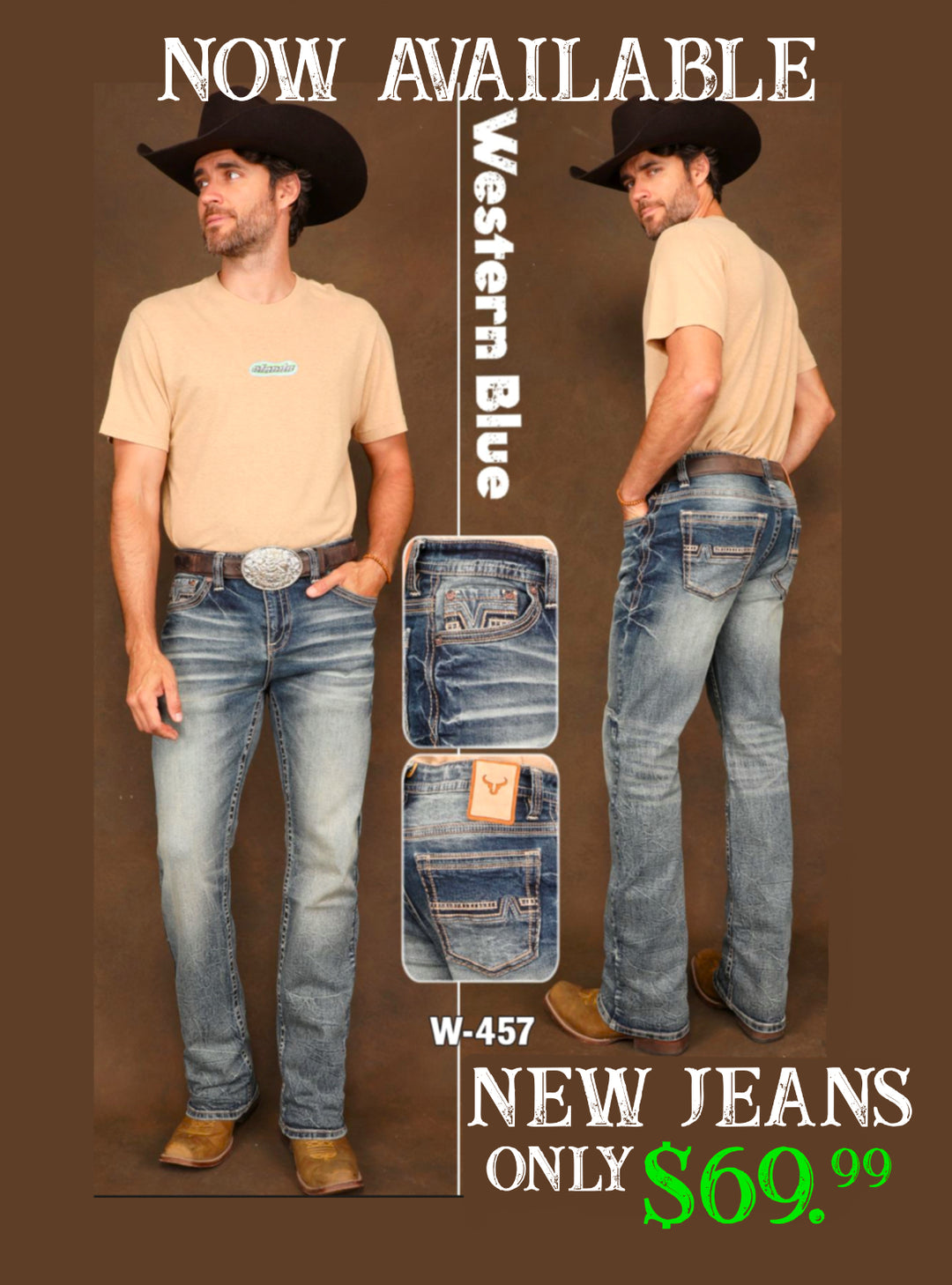 Western Blue W457 Jeans