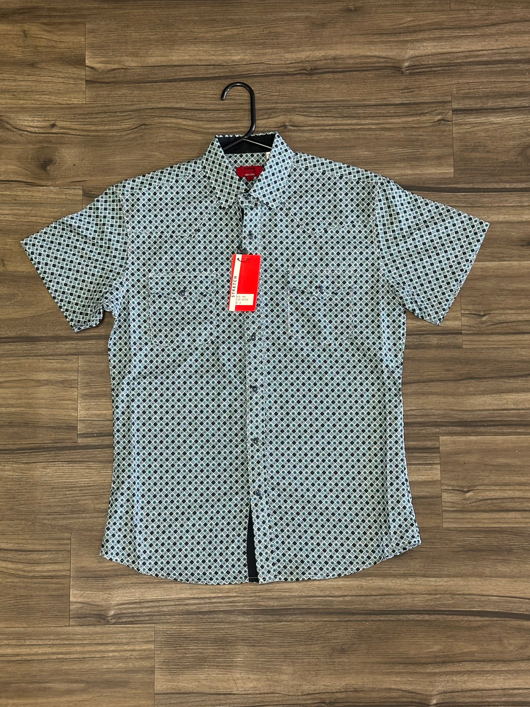 Dotted Short Sleeve Shirt #140