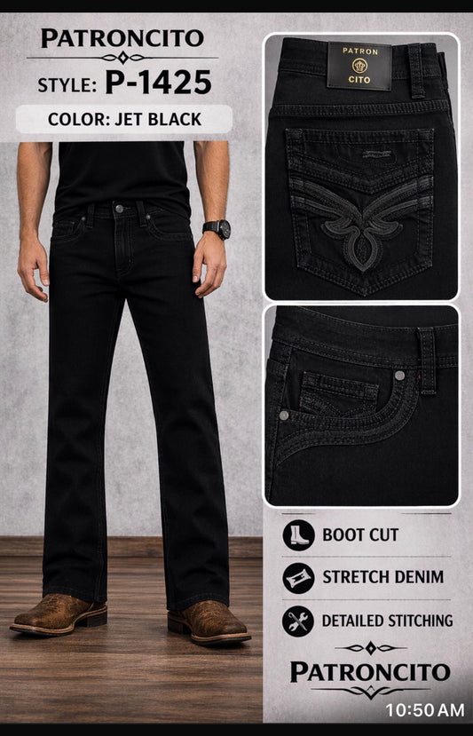 PATRON JEANS 1425 BLACK
