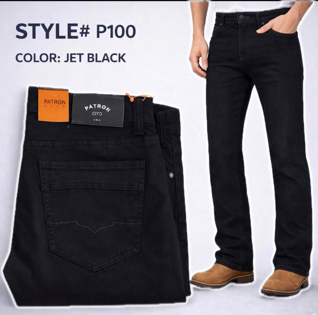PATRON JEANS P100 BLACK