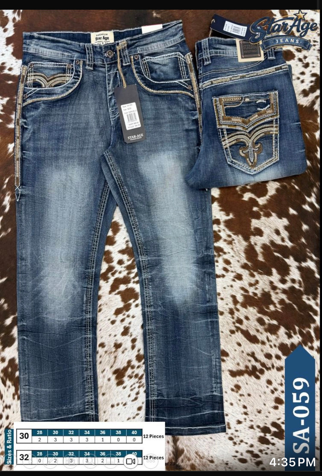 STARAGE JEANS BLUE SA 059