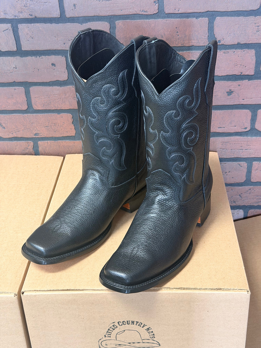 DENVER WESTERN BLACK BOOT