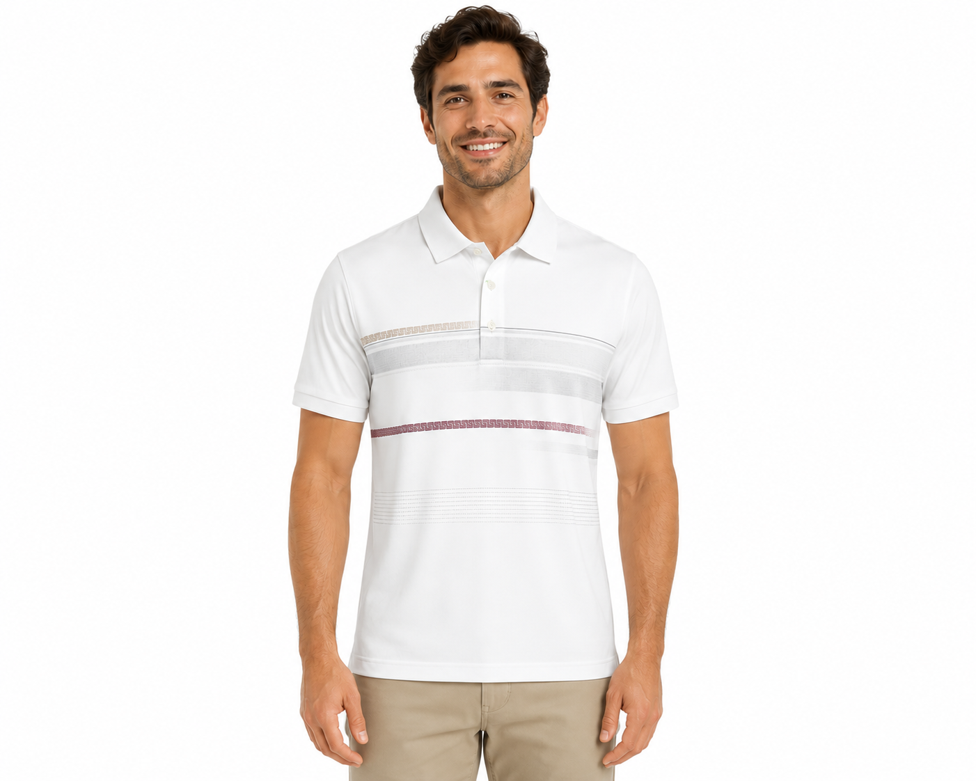 Contti Performance Polo Shirt White
