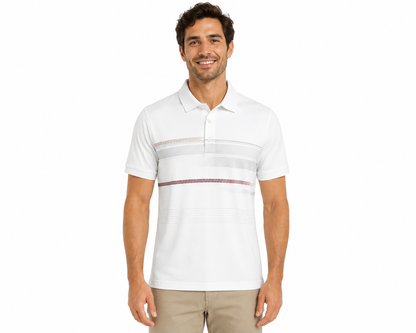 Contti Performance Polo Shirt White