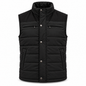 Men’s Black Quilted Western Vest – CT-2469